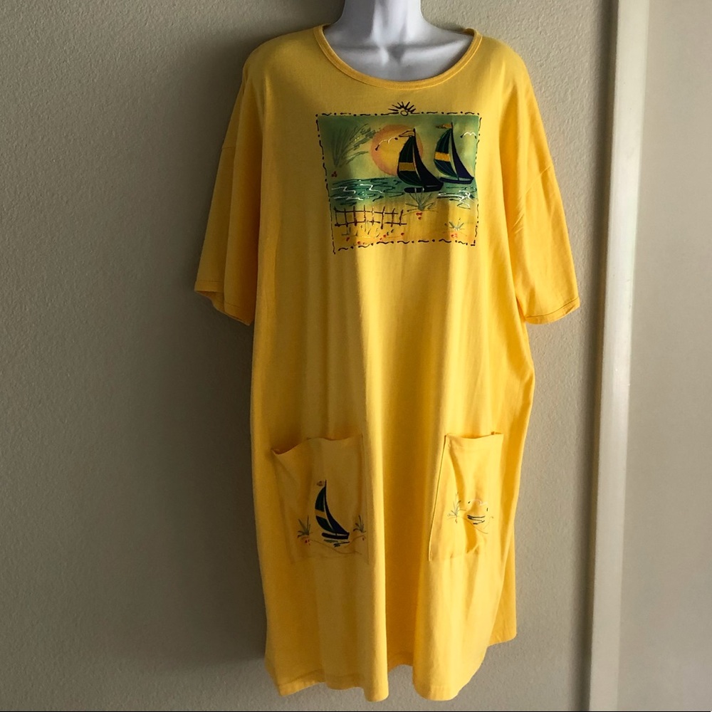 NWT 100% cotton Oversize T-Shirt Coverup